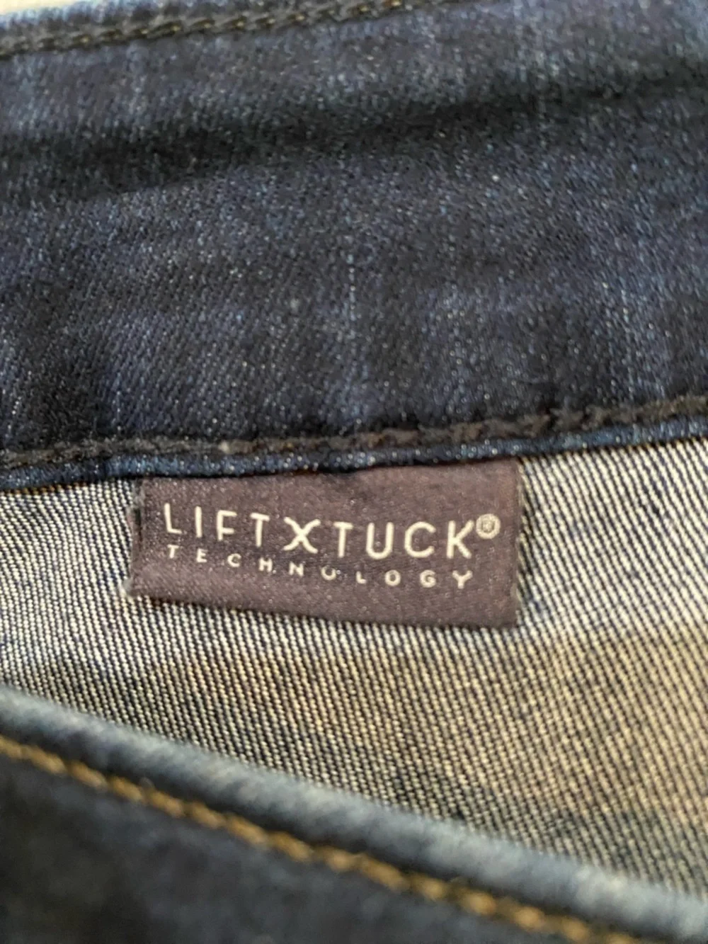 NYDJ Dark Blue Wide Leg Jeans - Picture 5 of 5